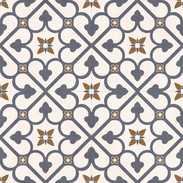 Brighton Blue 45 x 45cm, tile at Irwin Tiles