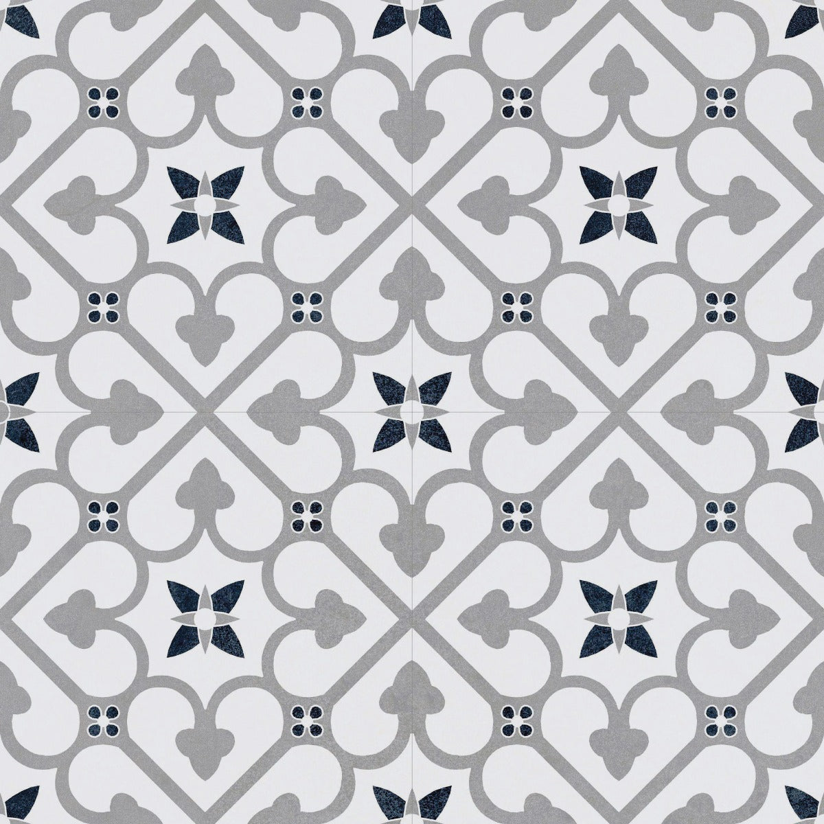 Brighton Grey 45 x 45cm, ceramic tile at Irwin Tiles
