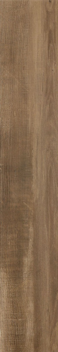 Decape Brune 20 x 120cm, dark wood effect tile at Irwin Tiles