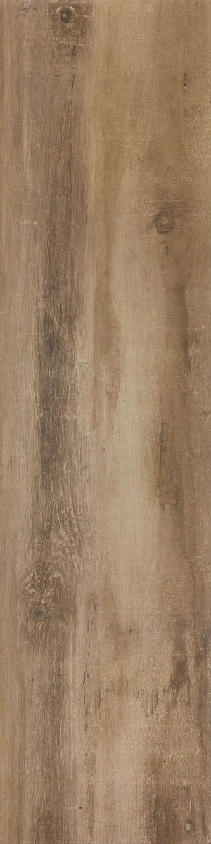 Decape Brune 30 x 120cm, dark wood effect tile at Irwin Tiles