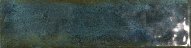 Brunei Mar 6.5x25cm, blue gloss wall tile at Irwin Tiles