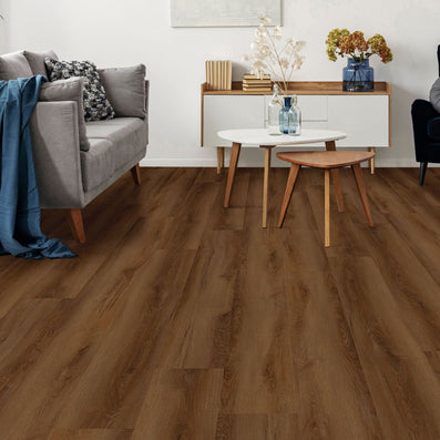 Rustic Looks - Burned Oak Waterproof Laminate 12mm, laminate flooring at Irwin Tiles