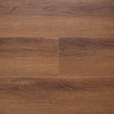 Rustic Looks - Burned Oak Waterproof Laminate 12mm, laminate flooring for kitchens, hallways and living rooms at Irwin Tiles