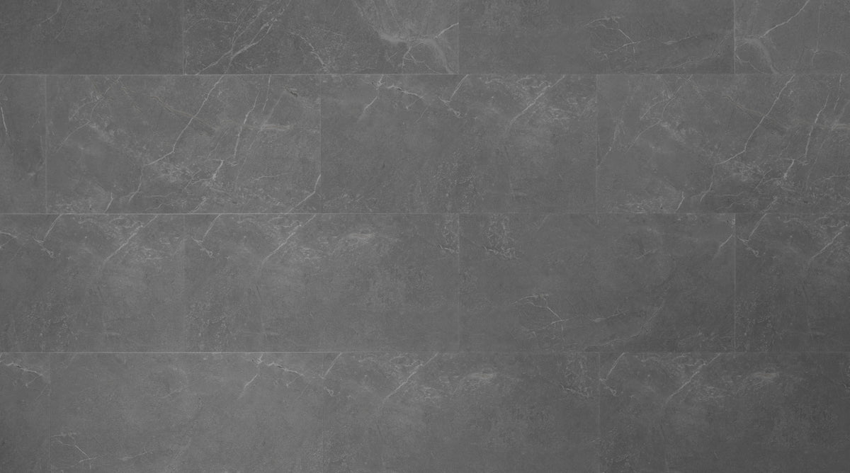 Caldera Tile Marmo Scuro Luxury Parquet Vinyl 61.5x123cm, grey luxury click vinyl flooring at Irwin Tiles