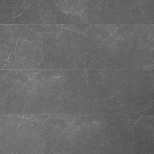 Caldera Tile Marmo Scuro Luxury Parquet Vinyl 61.5x123cm, grey luxury click vinyl flooring at Irwin Tiles