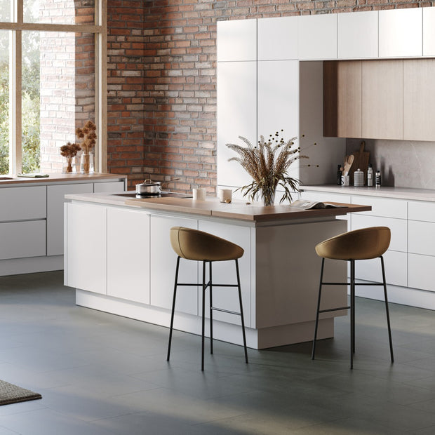 Caldera Concrete Shark Luxury Parquet Vinyl 40.5x81cm, dark luxury click vinyl flooring at Irwin Tiles