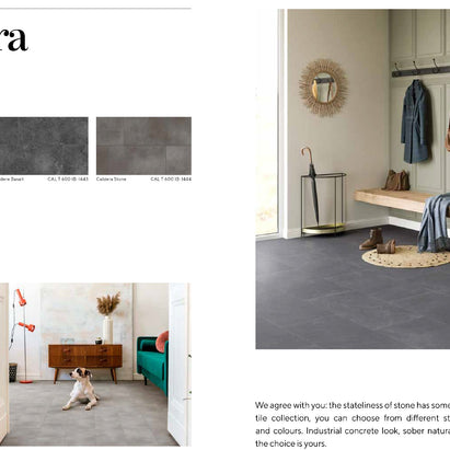 Caldera Tile Sea Salt Luxury Parquet Vinyl 61.5 x 61.5cm, luxury click vinyl flooring sold by the box at Irwin Tiles
