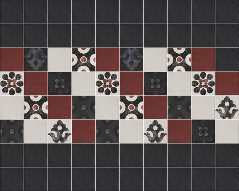 Decor Canali 20x20cm, porcelain floor tile at Irwin Tiles, Castleblayney