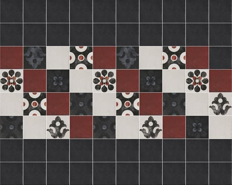 ViaEmilia Blanco 20x20cm, matt porcelain tile for kitchens, bathrooms and hallways at Irwin Tiles