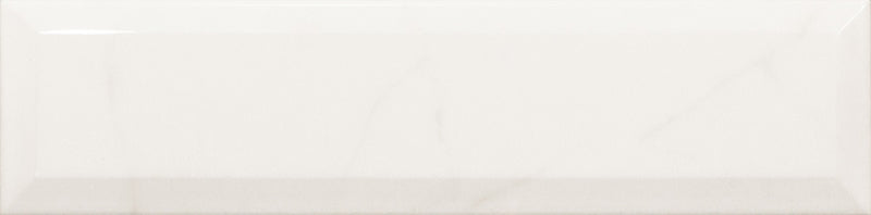 Carrara Metro Glossy Bevelled 7.5 x 30cm, wall tile at Irwin Tiles