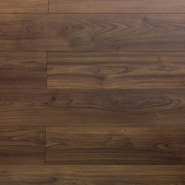 Castanea Walnut Laminate 10mm All Over Water Resistant, laminate flooring for kitchens, hallways and living at Irwin Tiles
