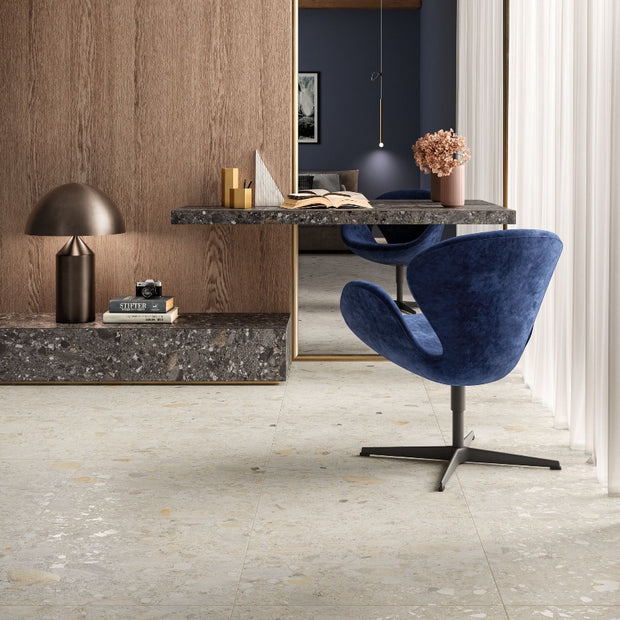 Ceppo Avorio 120 x 120cm, porcelain tile at Irwin Tiles