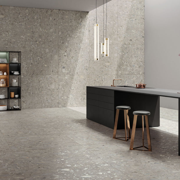 Ceppo Grigio 120 x 120cm, porcelain tile at Irwin Tiles