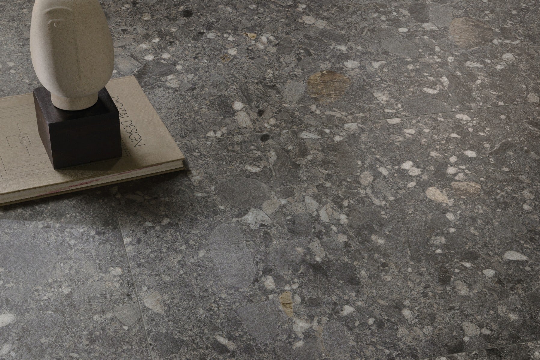 Ceppo Nero 120 x 120cm, tile from Irwin Tiles, Co. Monaghan