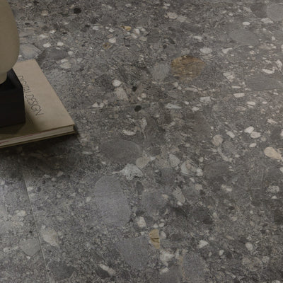 Ceppo Nero 120 x 120cm, tile from Irwin Tiles, Co. Monaghan