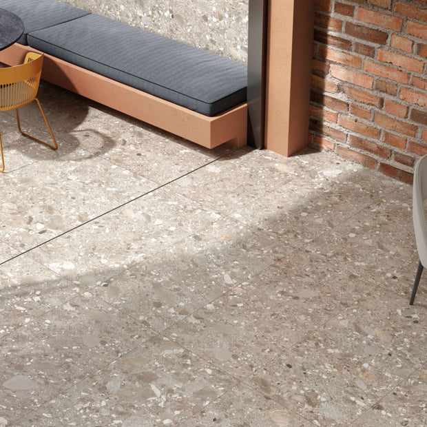 Ceppo Sabbia 120 x 120cm, porcelain tile at Irwin Tiles