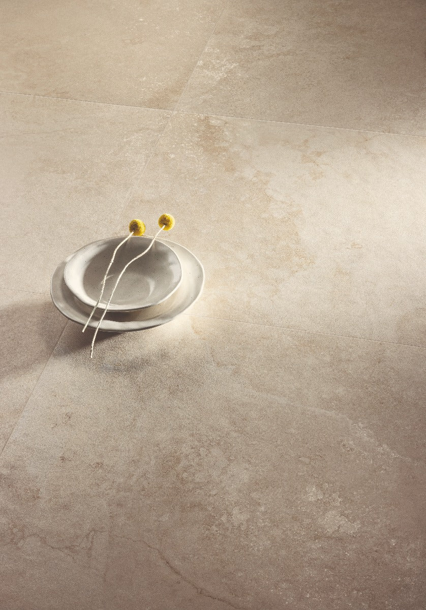 Contro Cream 100x100cm, porcelain tile at Irwin Tiles