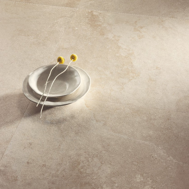 Contro Cream 100x100cm, porcelain tile at Irwin Tiles