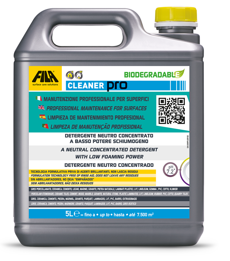 Fila Cleaner Pro 5ltr, cleaner at Irwin Tiles