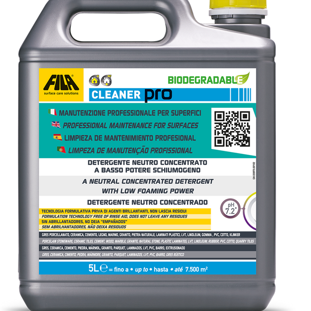 Fila Cleaner Pro 5ltr, cleaner at Irwin Tiles