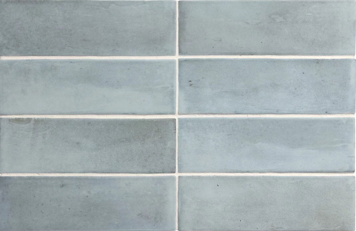Coco Blue Grass Matt 5 x 15cm, tile at Irwin Tiles