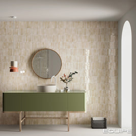 Coco Canvas Glossy 5 x 15cm, porcelain wall tile at Irwin Tiles