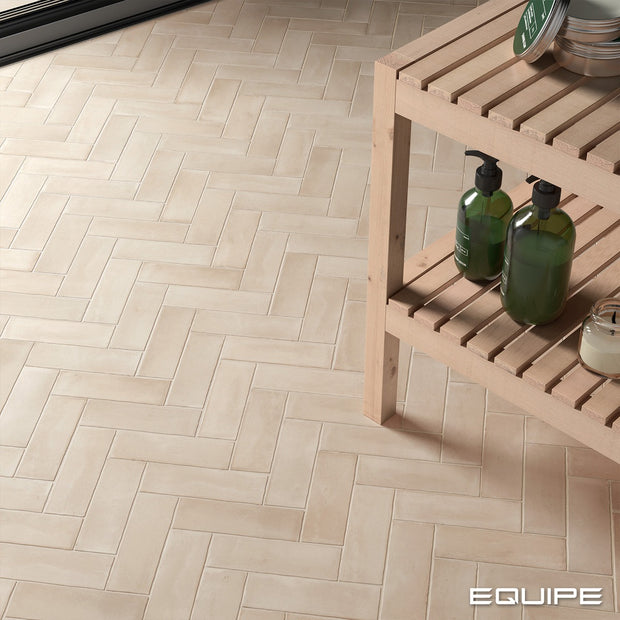 Coco Canvas Matt 5 x 15cm, porcelain tile at Irwin Tiles