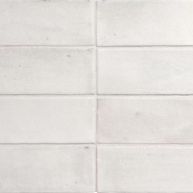 Coco White Matt 5 x 15cm, tile at Irwin Tiles