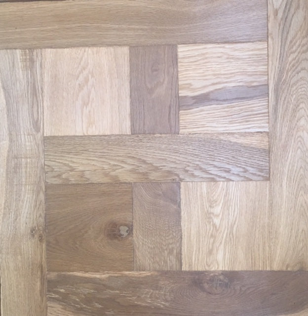 Cognac Oak French Panel, solid wood flooring at Irwin Tiles