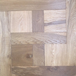 Cognac Oak French Panel, solid wood flooring at Irwin Tiles