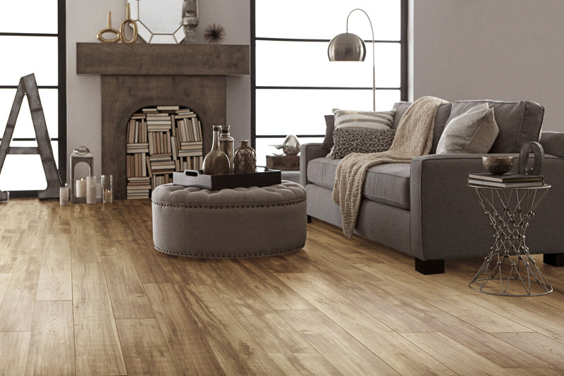 Colorado Hickory Waterproof Laminate 12mm, laminate flooring for kitchens, hallways and living rooms at Irwin Tiles