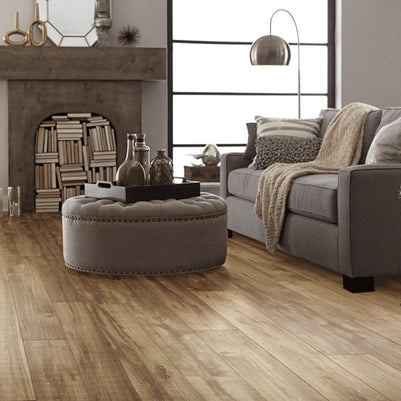 Colorado Hickory Waterproof Laminate 12mm, laminate flooring for kitchens, hallways and living rooms at Irwin Tiles