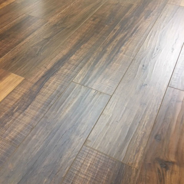Colorado Walnut Waterproof Laminate 12mm, laminate flooring at Irwin Tiles