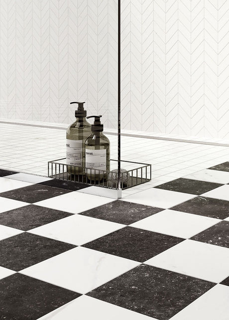 Concert Black 13 x 13cm, matt tile at Irwin Tiles