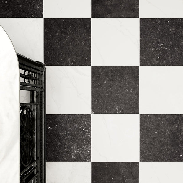 Concert Black 40 x 40cm, matt tile at Irwin Tiles