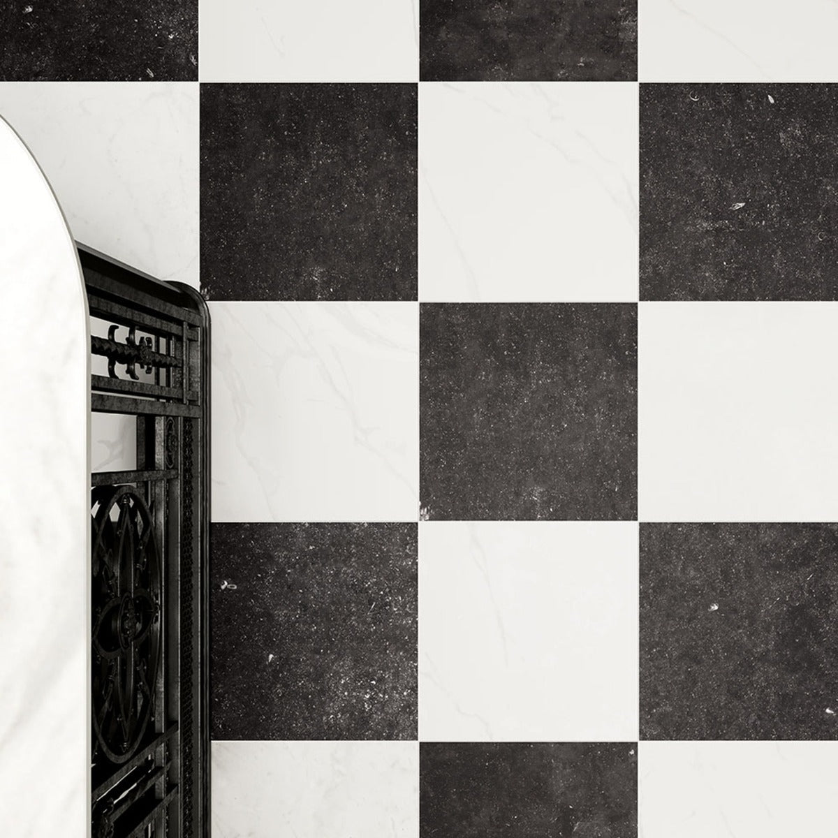 Concert White 13 x 13cm, Victorian style tile at Irwin Tiles