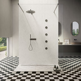Concert White 13 x 13cm, porcelain tile sold by the box at Irwin Tiles