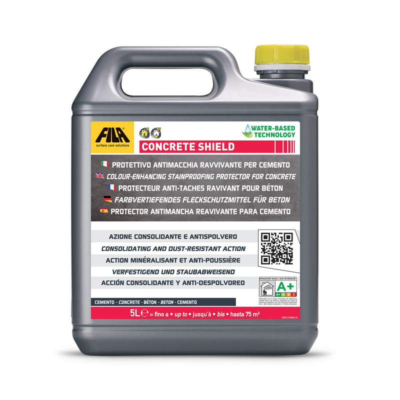 Fila Concrete Shield 5ltr, cleaner and sealer at Irwin Tiles