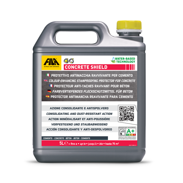 Fila Concrete Shield 5ltr, cleaner and sealer at Irwin Tiles