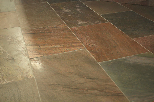 Copper Slate Honed, tile at Irwin Tiles