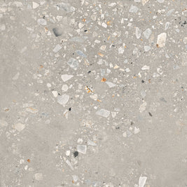 Cosmo Cement 90x90cm tile, grey matt, at Irwin Tiles