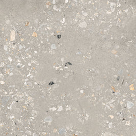 Cosmo Cement 90x90cm, grey matt tile at Irwin Tiles, view 9
