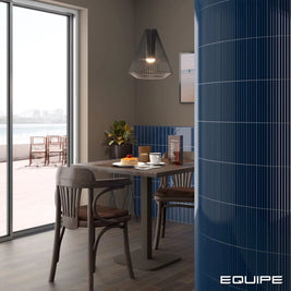 Costa Nova Praia Naval Glossy 5 x 20cm, blue wall tile at Irwin Tiles