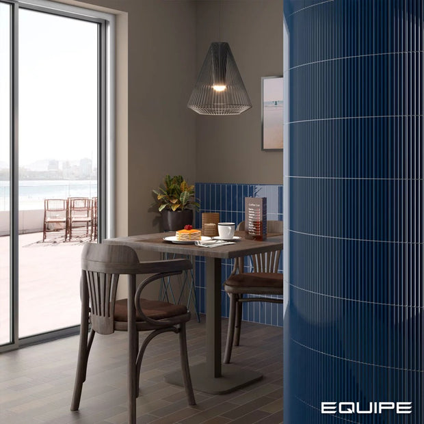 Costa Nova Praia Naval Glossy 5 x 20cm, blue wall tile at Irwin Tiles