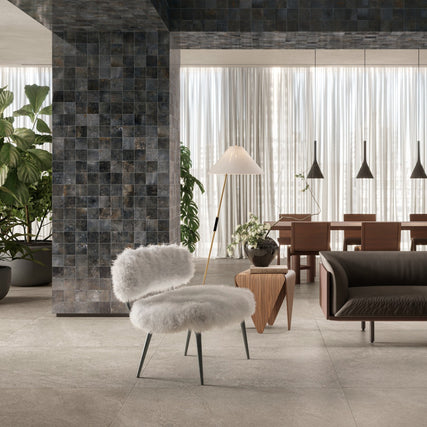 Pixel Black Glossy 10x10cm, porcelain tile for kitchens, bathrooms and hallways at Irwin Tiles