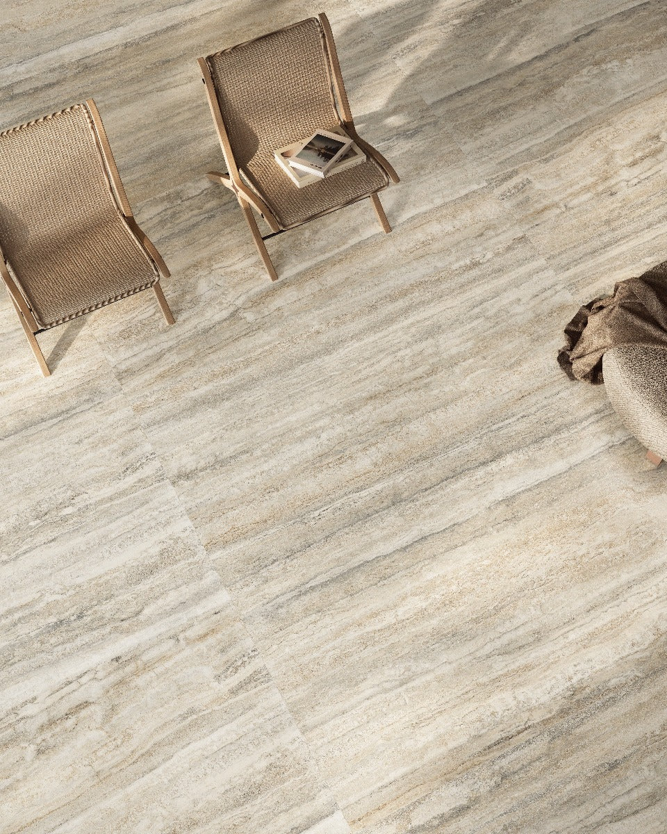 Invictus Beige Matt 60x120cm, porcelain tile at Irwin Tiles, view 9