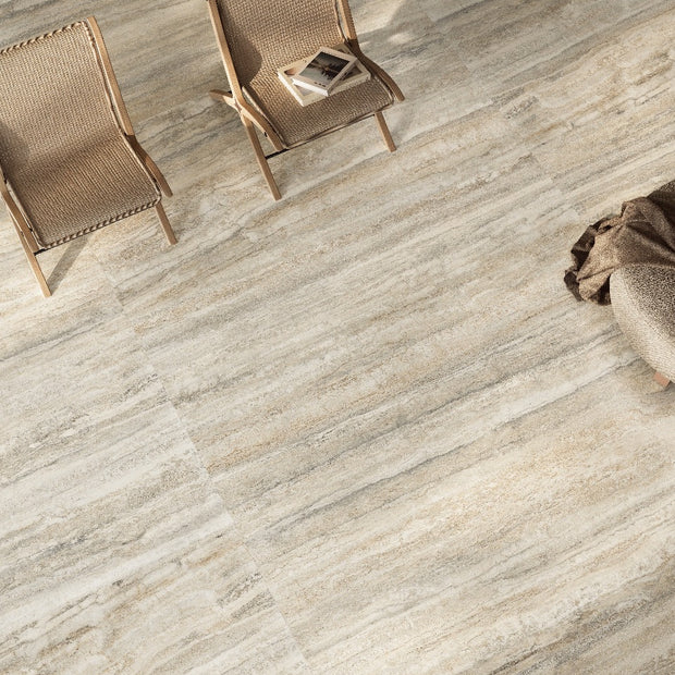 Invictus Beige Matt 60x120cm, porcelain tile at Irwin Tiles, view 9