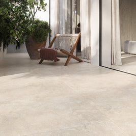 Invictus Ivory Cross Matt 120x120cm, porcelain tile sold by the box at Irwin Tiles