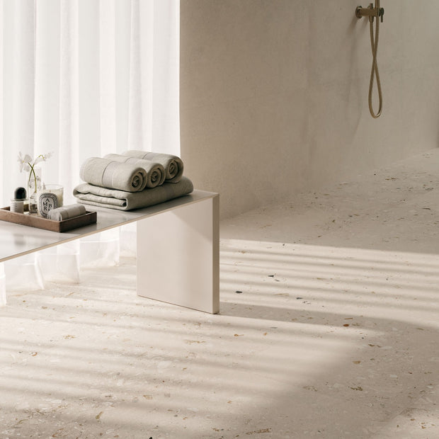 Cosmo Light 90x90cm, beige matt tile at Irwin Tiles