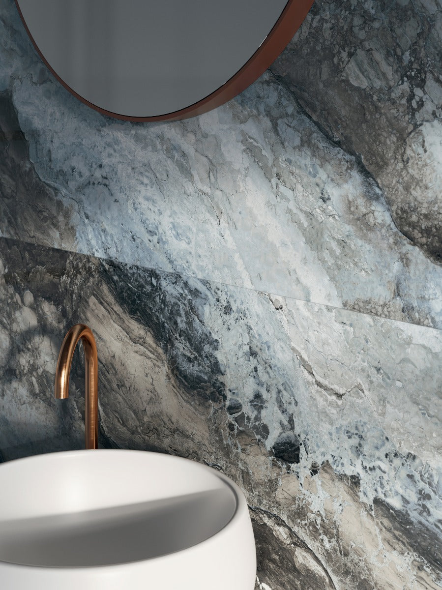 Mystic Ocean Krystal Finish 120x278cm, porcelain tile at Irwin Tiles